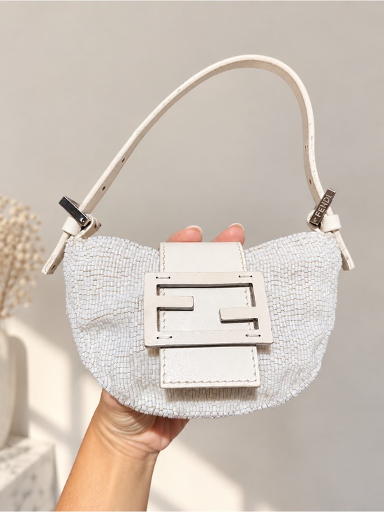 Fendi Handbags - Fendi Mini Croissant Bag, Vintage & RARE, w/coa